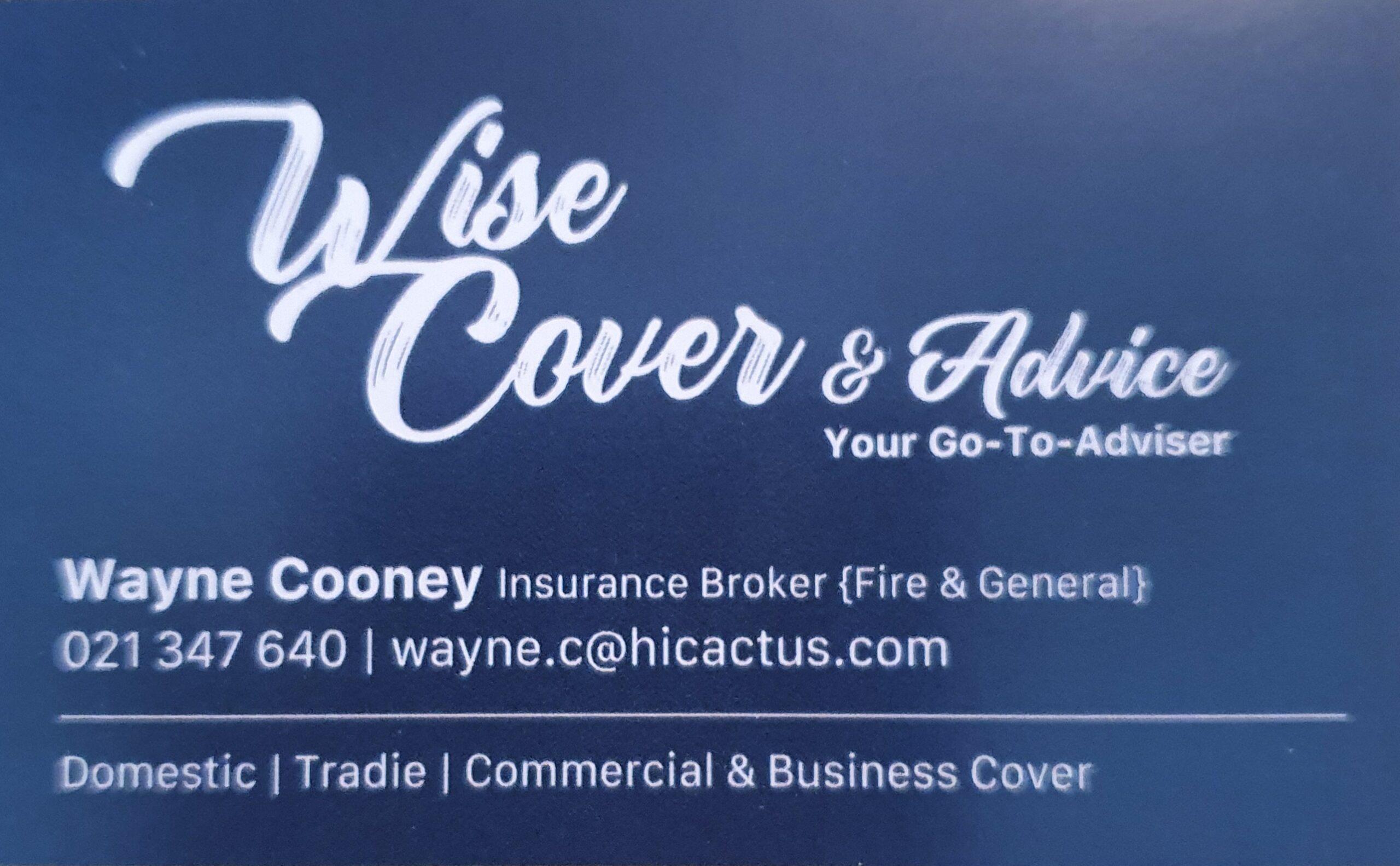 Cambridge Insurance Broker Wayne Cooney’s Commercial Cover Advice