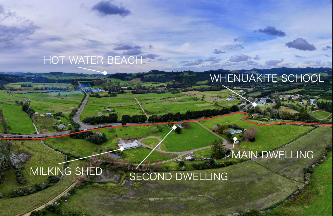 1093 Tairua Whitianga Road A Versatile 48-hectare Farm located in the Picturesque Whenuakite For Sale