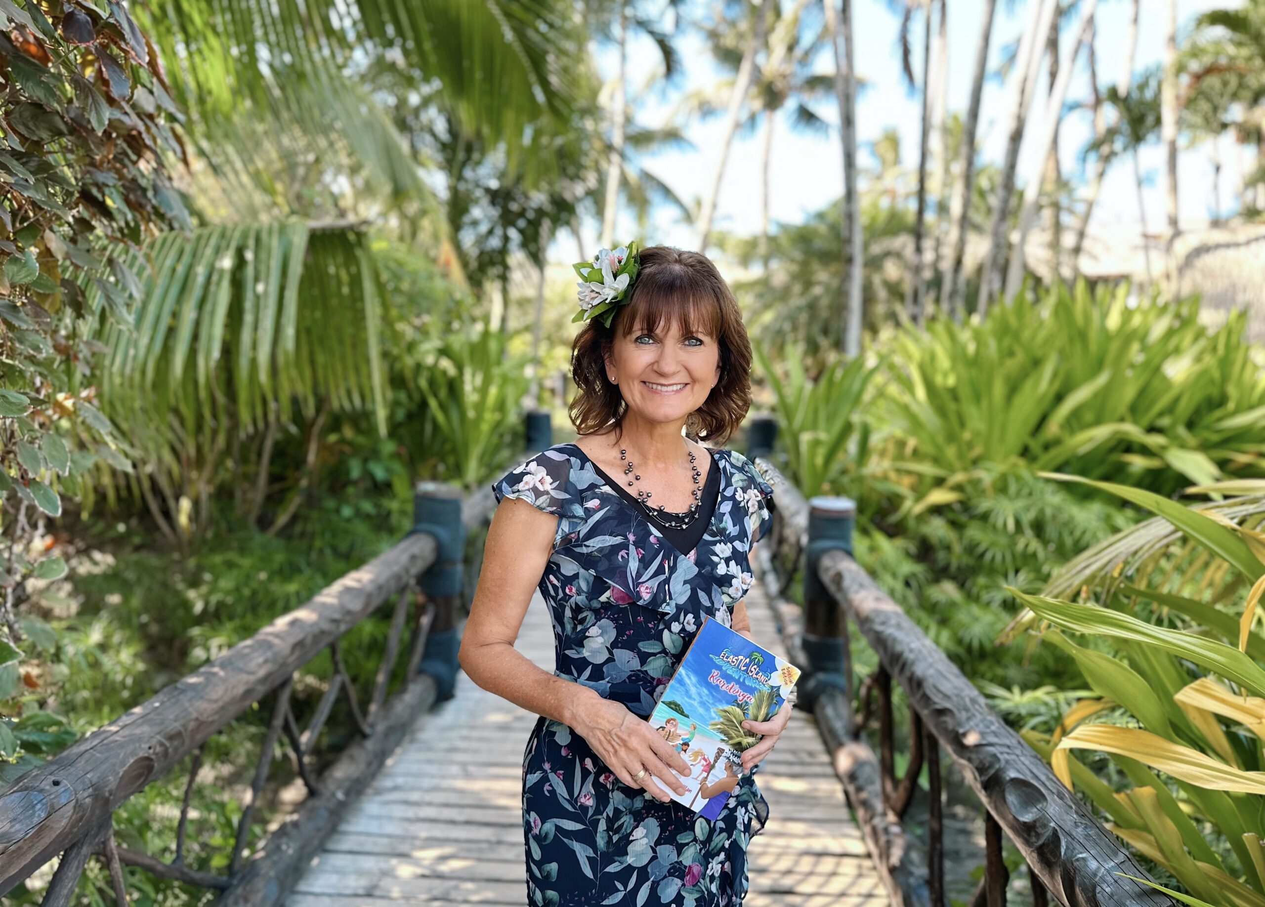 Karen McMillan Brings Elastic Island Adventures: Rarotonga to Life at Apii Te Uki Ou